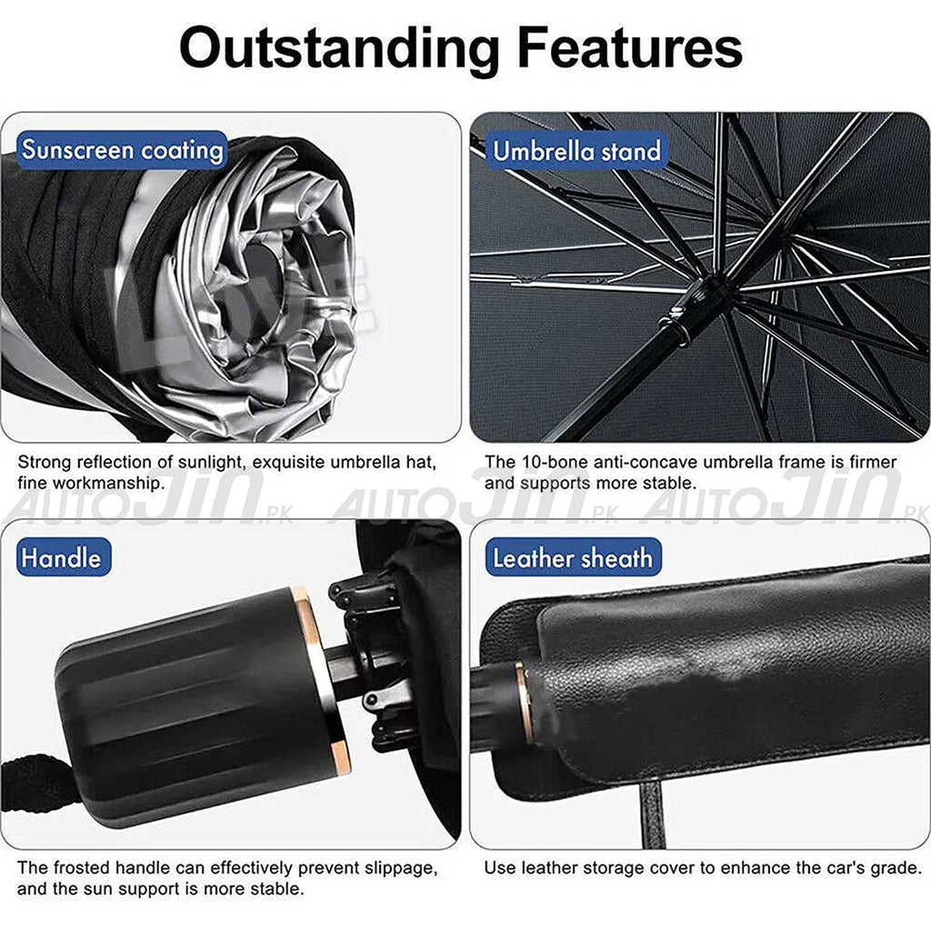 Car Windshield Sun Shade Umbrella