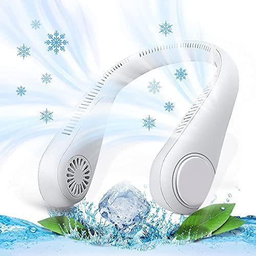 Bladeless Portable Neck Fan – 360°